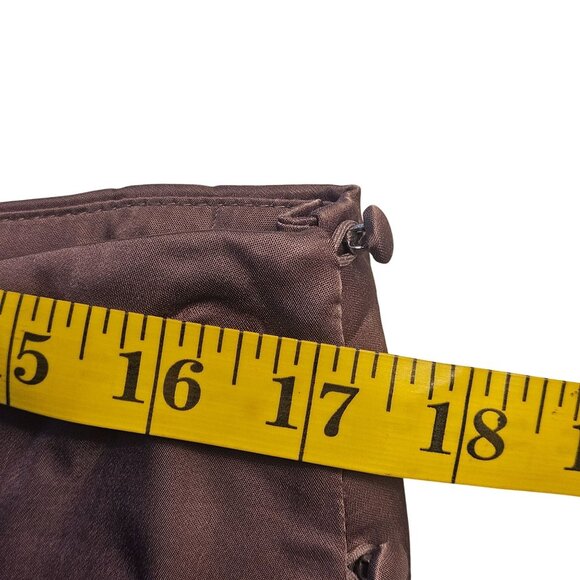 Anthropologie Women’s Mauve Viscose Asymmetric Midi Skirt M Minimalist Quiet Lux - Picture 11 of 14